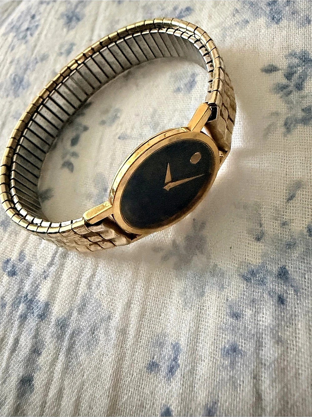 Movado Museum Classic Gold-Tone Black Dial Watch - Picture 3 of 5